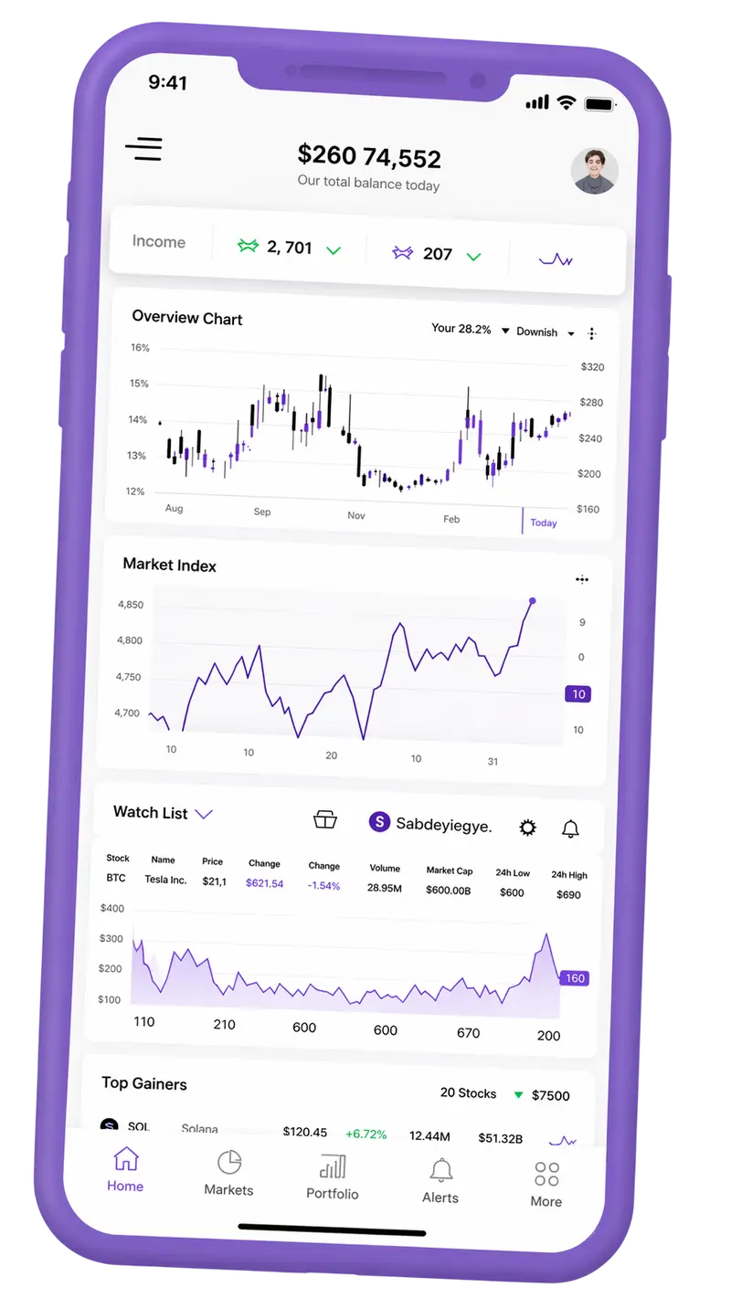 Euronext Milan — piattaforma di trading su mobile